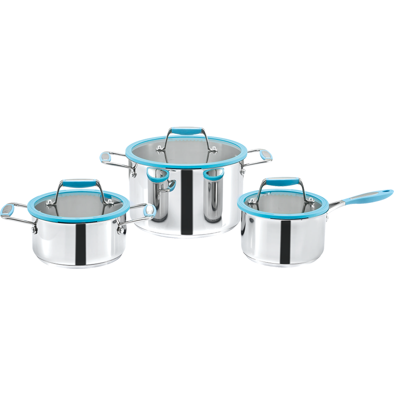 Stainless Steel 6-Piece Cookware Set